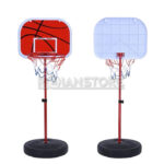 Set De Basketball Incluye Base Aro Pedestal Pelota y Malla - Imagen 15