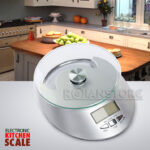 Balanza Digital De Cocina Con Base de Vidrio 1gr A 5kg - Imagen 3