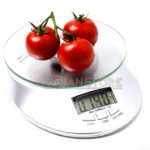 Balanza Digital De Cocina Con Base de Vidrio 1gr A 5kg