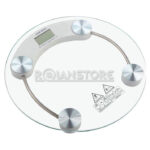 Balanza Pesa Digital Base Vidrio Redonda Baño 150kg - Imagen 8