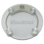 Balanza Pesa Digital Base Vidrio Redonda Baño 150kg - Imagen 9
