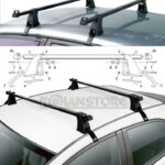 Set Barras Porta Equipaje Parrilla Autos Jeeps UNIVERSAL - Imagen 3