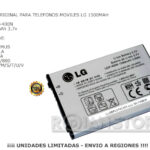 Bateria Alternativa LG Lgip-400n Optimus One P500 1500mah Gw820 - Imagen 2