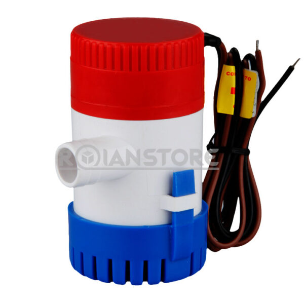 Bomba Achique 12V Sumergible 1100GPH Sentina Lancha Embarcacion
