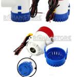 Bomba Achique 12V Sumergible 1100GPH Sentina Lancha Embarcacion - Imagen 2