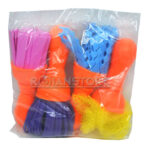 Set de Brochas de Goma Eva 4 Texturas - Imagen 6