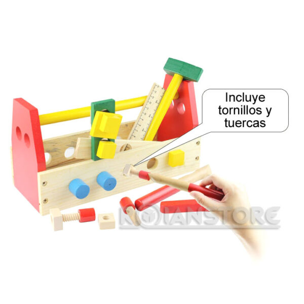 Eichhorn Constructor Motocicleta Y Avión | Set De 40 Piezas De Madera De Haya FSC | 2 En 1 Juguete De Construcción Para Niños De 3 Años+