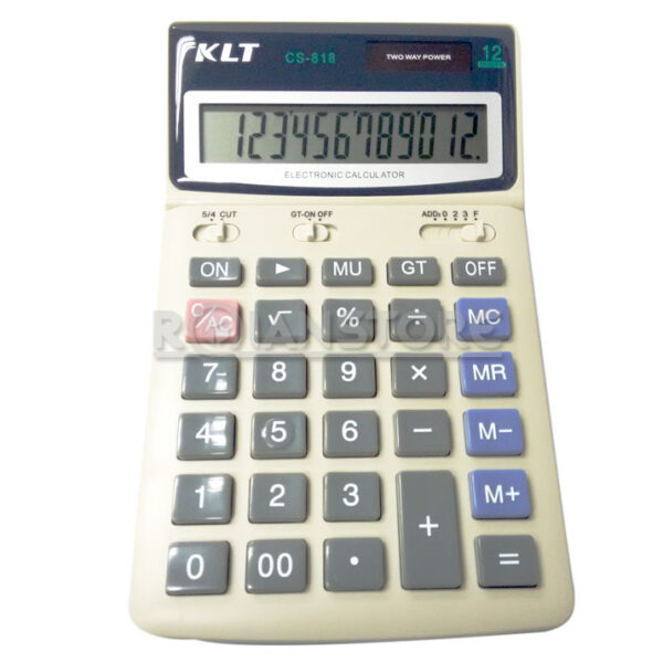 Calculadora Básica KLT CS-818 12 Digitos