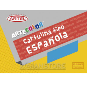 Cartulina Española De Colores En Estuche 10 hojas