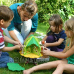 Casa En El Arbol Juguete Didáctico De Madera Para Niños - Imagen 4