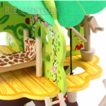 Casa En El Arbol Juguete Didáctico De Madera Para Niños - Imagen 5