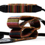 Correa Strap De Cuello Para Camaras Digital O Reflex Diseño a Rayas - Imagen 4