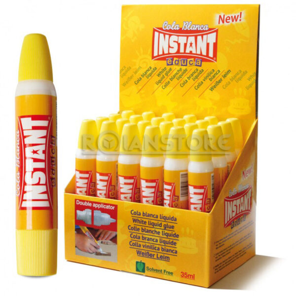 Cola Blanca Instant Educa 35ml - Doble Aplicador