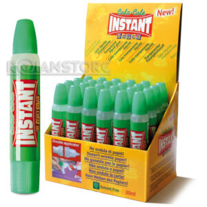 Cola Transparente Instant Educa 35ml - Doble Aplicador