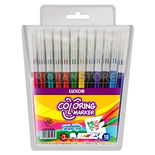 Lápiz Luxor Coloring Marker 12 Colores