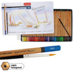 Lápiz Bruynzeel 36 Colores Acuarelables en Caja Metálica Unidad - Imagen 3