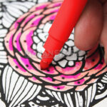 Lápiz Luxor Coloring Marker 12 Colores - Imagen 8