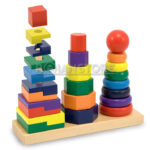 Puzzle y Encaje Dactic Torre Madera Didactica - Imagen 19