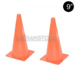 Set de 6 Conos de Entrenamiento Deportivo de 9" (23cm)