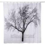 Cortina De Baño Hermoso Diseño Arbol 180x180 Cms - Imagen 4