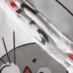 Cortina De Baño Hermoso Diseño Dibujos de Gato 180x180 Cms - Imagen 6