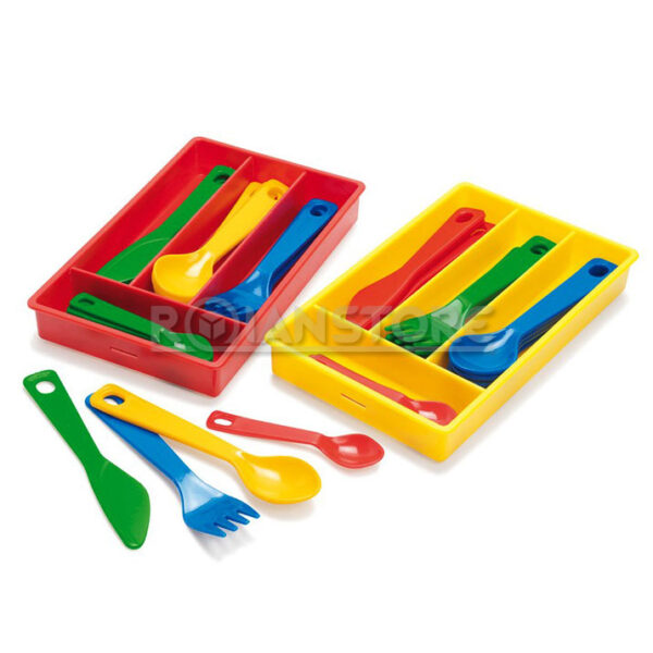 Elementos para Representación Dactic Dantoy Set de Cubiertos Unidad