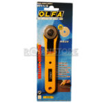 Cuchillo Cartonero Olfa Rotativo de 28mm para Tela - Imagen 8