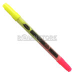 Destacador Artel 2x1 Amarillo/Rosado