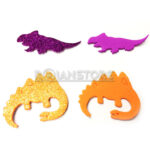 Goma Eva Adix Dinosaurios Glitter Adhesivos - Imagen 18