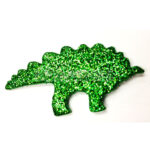 Goma Eva Adix Dinosaurios Glitter Adhesivos - Imagen 4