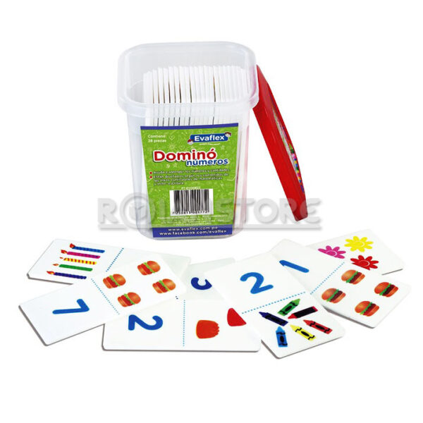 Juego de Mesa Domino Matemáticas Números y Cantidades