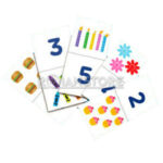 Juego de Mesa Domino Matemáticas Números y Cantidades - Imagen 4