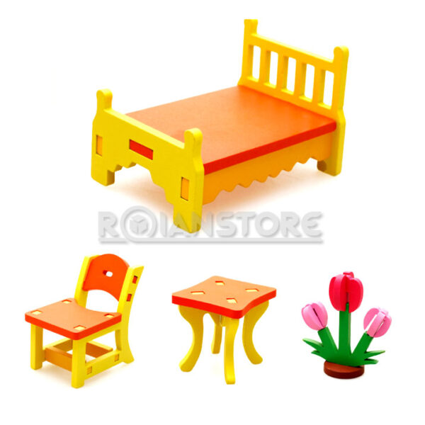 Set Armable Muebles 3D Dormitorio – Roian Store