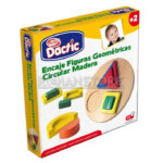Puzzle  Encaje Dactic Figuras Geométricas Maderas Unidad - Imagen 4