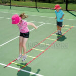 Escalerilla Escalera de Agilidad Entrenamiento 17 Peldaños con Bolso - Imagen 6