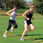 Escalerilla Escalera de Agilidad Entrenamiento 17 Peldaños con Bolso - Imagen 7