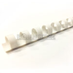 Espiral Plástico Blanco 16mm 50Unidades Capacidad 125 Hojas
