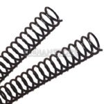 Espiral Plástico Negro 23mm 25 Unidades Capacidad 155 Hojas - Imagen 7