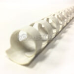 Espiral Plástico Blanco 16mm 50Unidades Capacidad 125 Hojas - Imagen 3