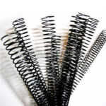 Espiral Plástico Negro 23mm 25 Unidades Capacidad 155 Hojas - Imagen 9