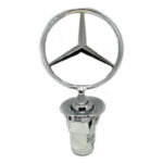 Emblema para Mercedes Benz Estrella Logo Capó Capot Modelos W126 - Imagen 11