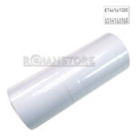 10 Rollos Etiqueta Auto Adhesiva Blanca Doble Línea para Máquina MX-6600