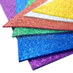 Goma Eva Roian Glitter Colores Surtidos 6 Hojas 20 x 30 Cm - Imagen 8