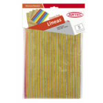 Goma Eva Artel 5 Láminas Stylo Líneas - Imagen 2