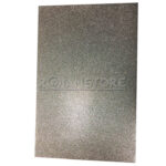 Pack 10 Pliegos Goma Eva Glitter 40x60 Cm Espesor 2mm Gris Plata - Imagen 2