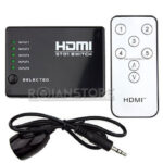 Switch Hdmi 5x1 Hd 720p Y Full Hd 1080p Conmutador Hub - Imagen 3