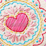 Set Hilo Roian Madejas Bordar Bordado 24 Colores - Imagen 2