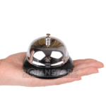 Timbre Mesa Hotel Metalico Cromado 6 Cms - Imagen 7
