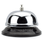 Timbre Mesa Hotel Metalico Cromado 8.5 Cms - Imagen 3