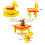 Set Armable Muebles 3D Jardín Infantil - Imagen 2